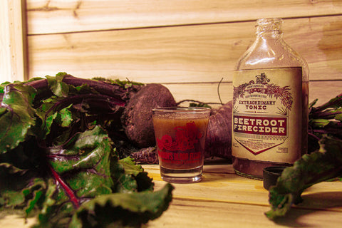 Beetroot Firecider & Shot Glass Combo Pack